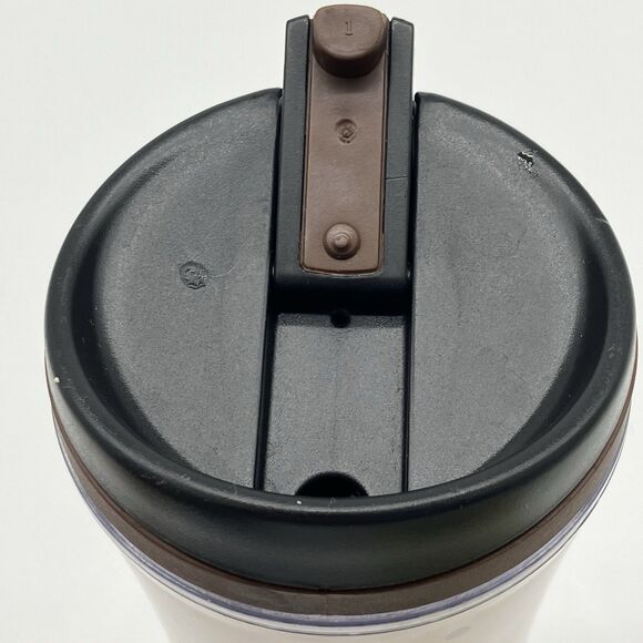 Starbucks Travel Tumbler 12oz 2008 Multicolor Abstract Art Coffee Mug Cup - Picture 6 of 11